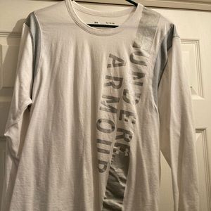 White under armour long sleeve